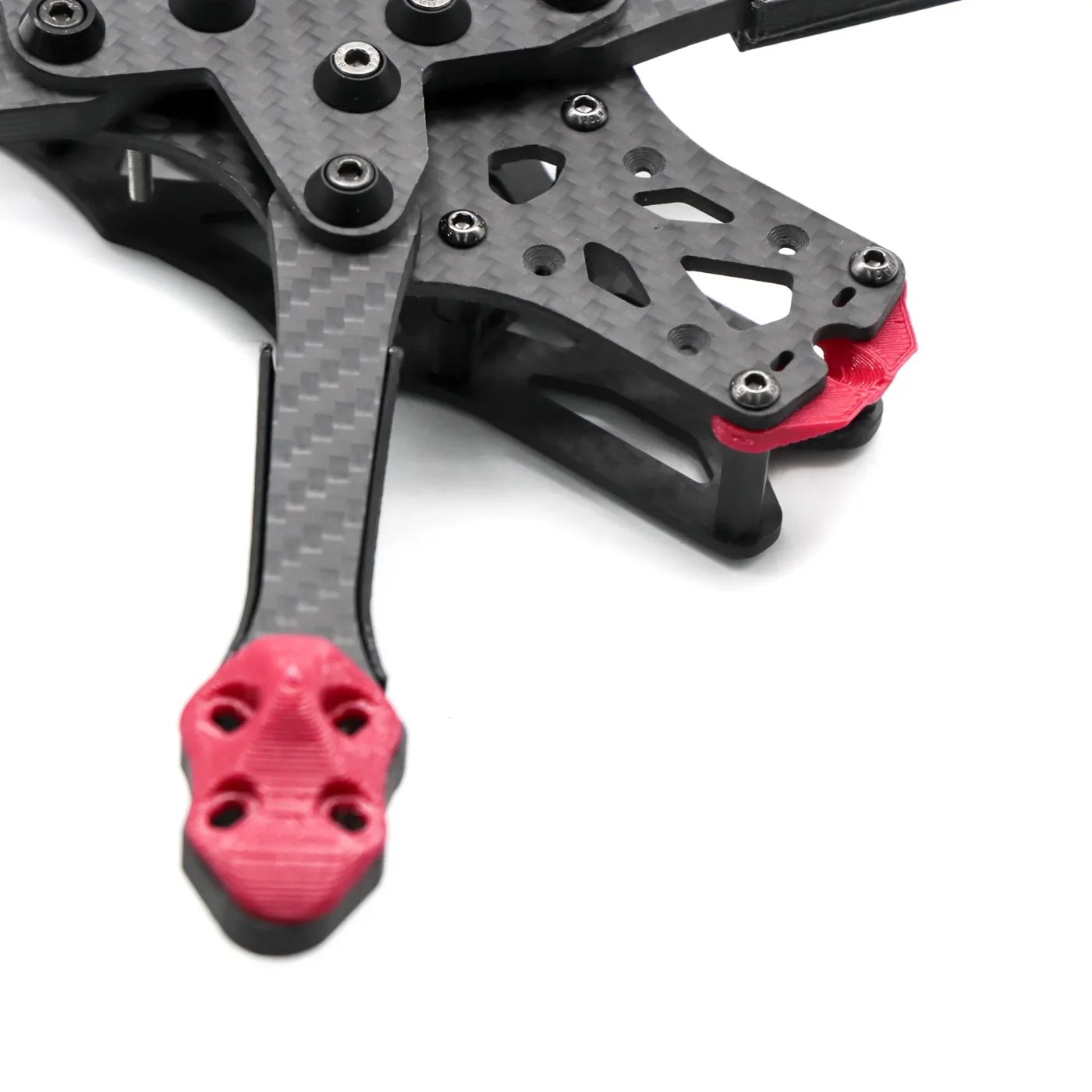 Carbon fiber UAV frame detail