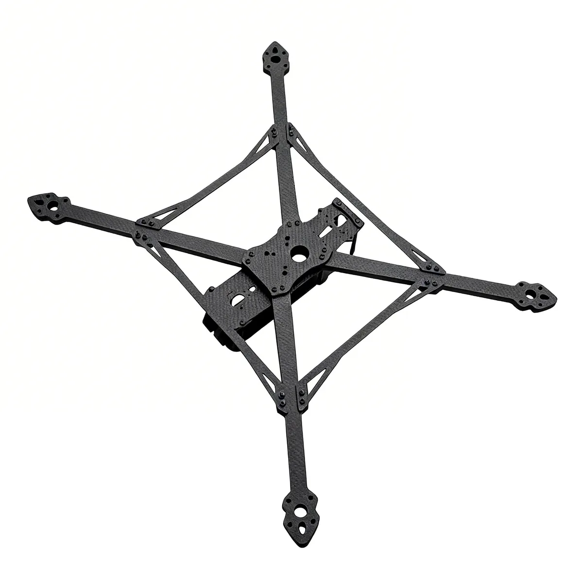Factory-supplied carbon fiber drone frame