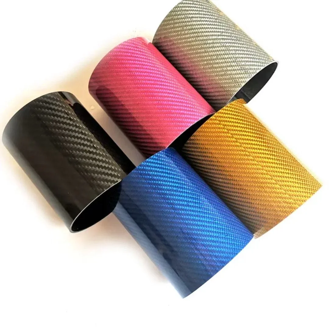 Carbon fiber composite tube components illustrating structural geometry